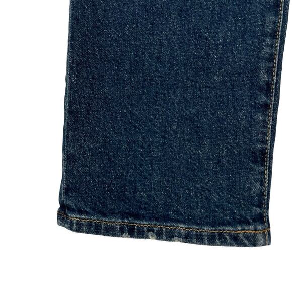 Madewell Jeans Tomboy Straight Leg in Callan Wash‎ Dark Size 28 - Picture 6 of 10